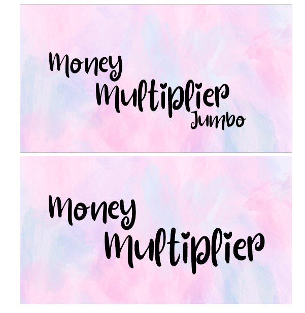 money multiplier & money multiplier jumbo